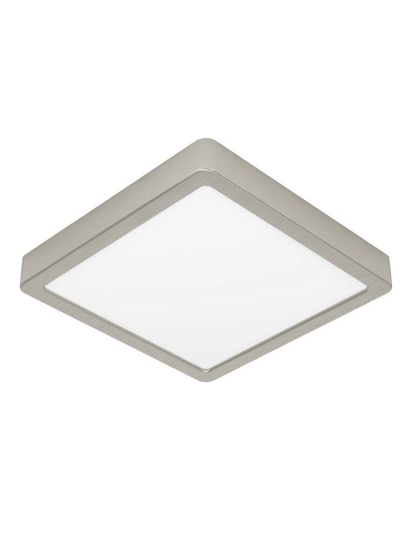 Pinta-asennettava LED-paneeli Fueva 5 IP20 830 nikkeli 21x21cm