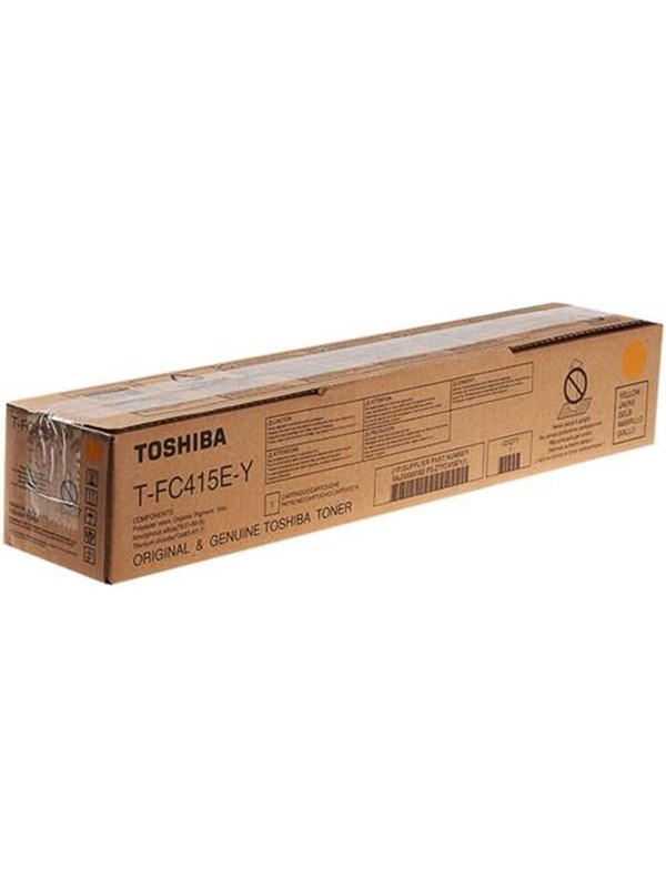 TOSHIBA TOSHIBA T-FC 415 EY Värikasetti keltainen 6AJ00000182 Vastaa: N/A