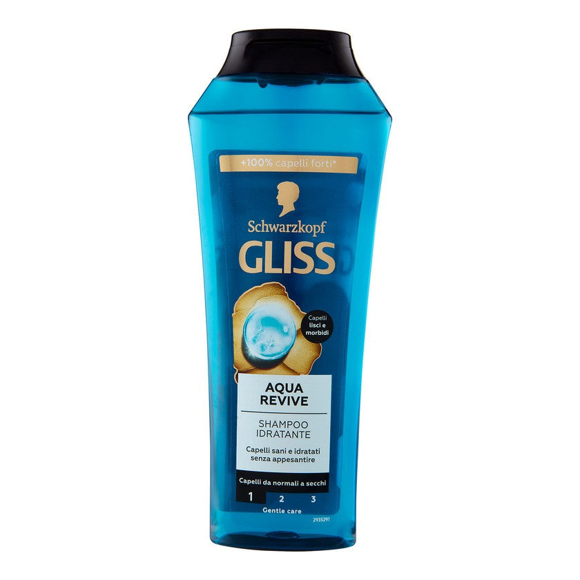 Gliss Aqua Revive Kosteuttava Shampoo 250 ml