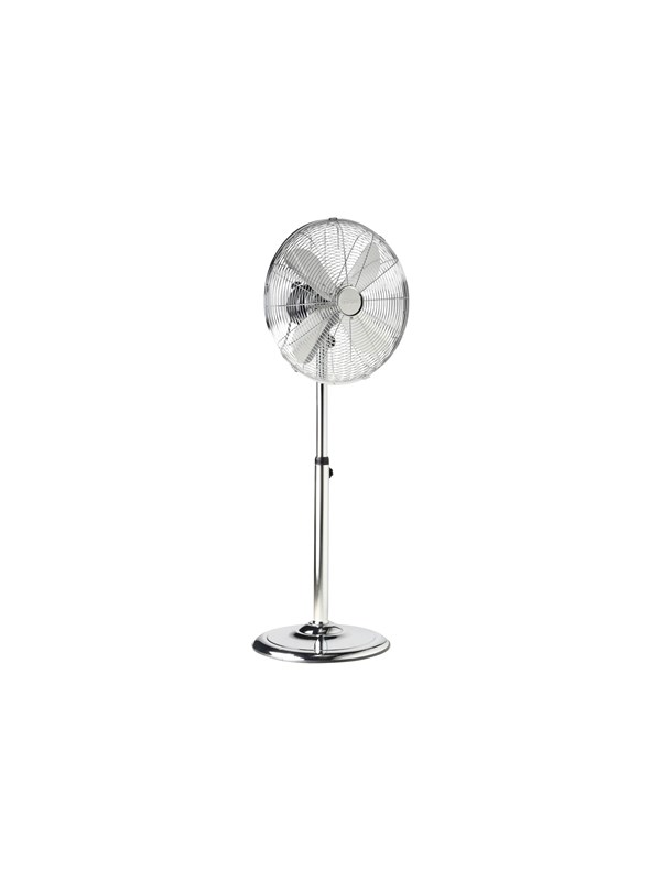 Lattiatuuletin 40 cm, metallinen – säädettävä, värähtelevä, 3 nopeutta