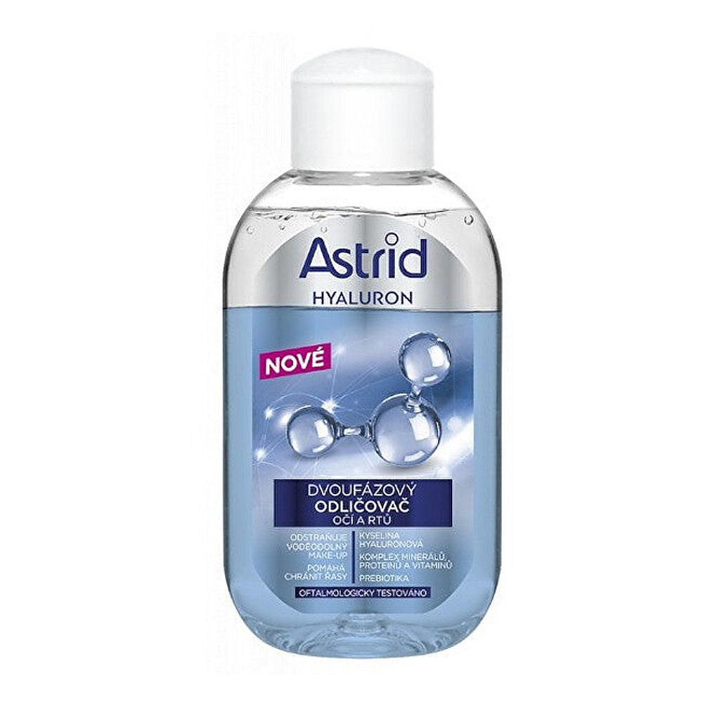 Astrid Hyaluron kaksivaiheinen silmä- ja huulimeikinpoistoaine 125 ml