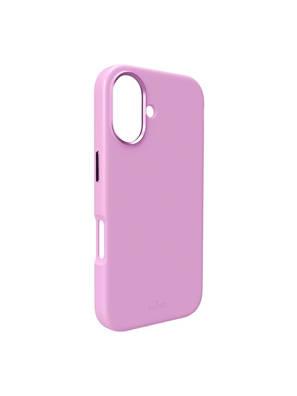 Puro iPhone 16 Icon suojakuori MagSafe, pinkki