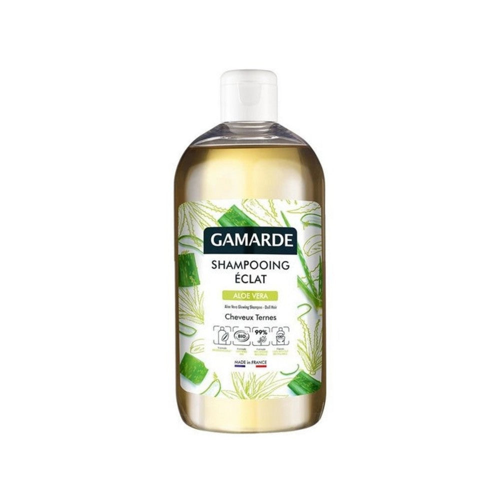 Gamarde - Eclat Shampoo - Aloe Vera - Tummat hiukset - ORGANIC 500 ml
