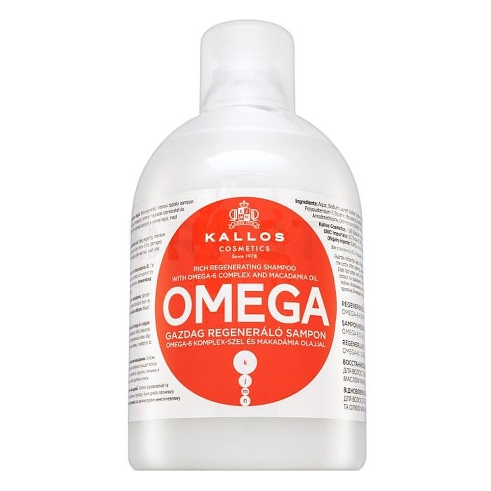 Kallos Omega Rich Shampoo Rigenerante 1000 ml — Shampoo