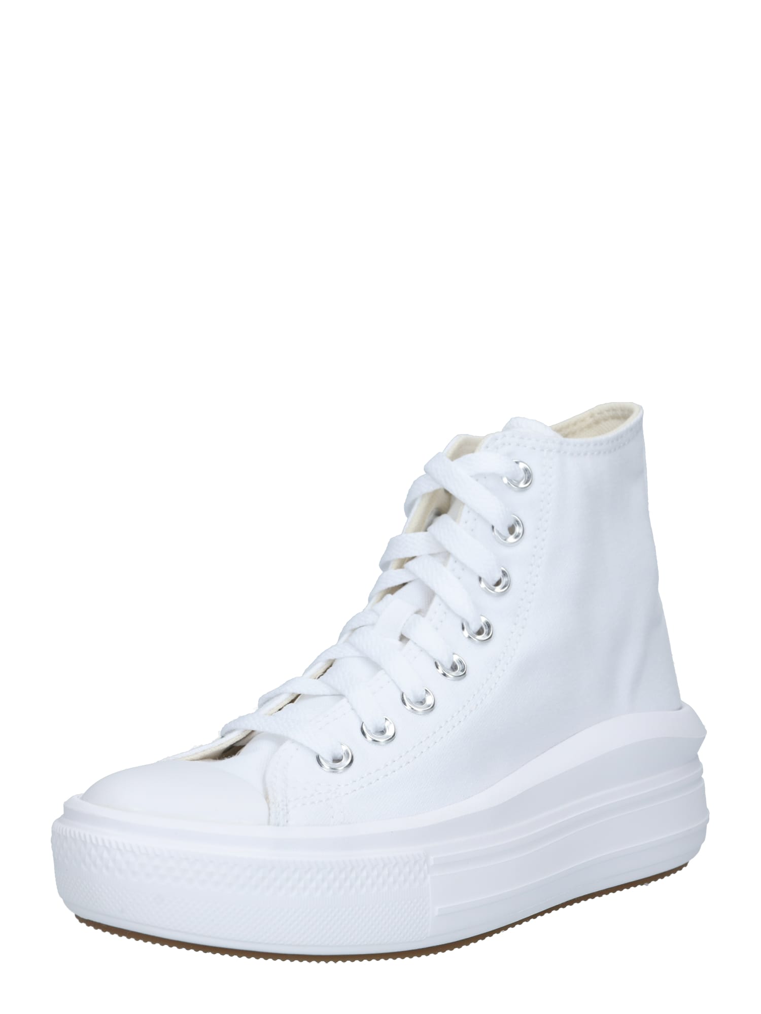 CONVERSE Korkeavartiset tennarit 'Chuck Taylor All Star Move' valkoinen