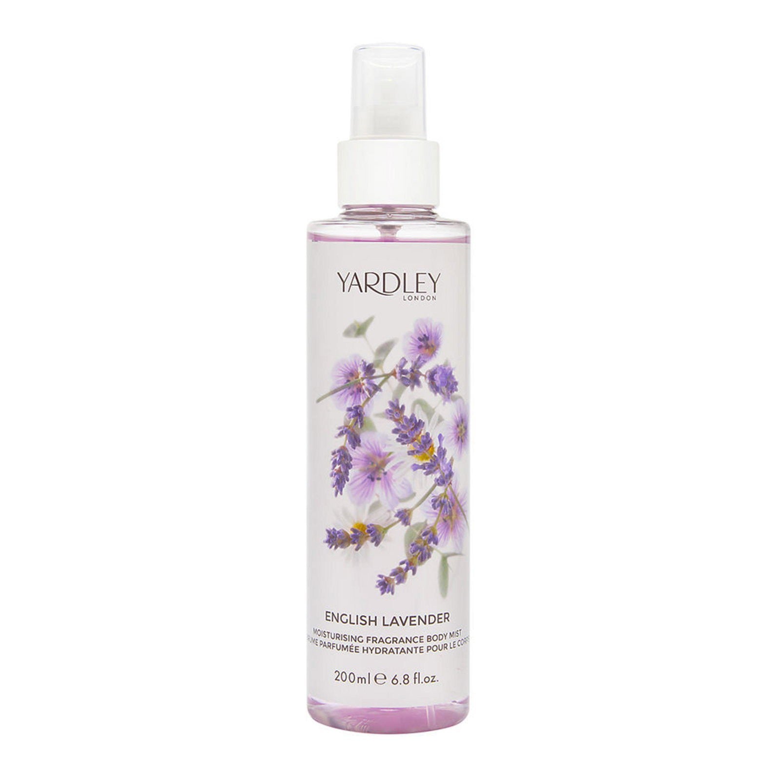 Yardley English Lavender kosteuttava vartalospray naisille 200 ml