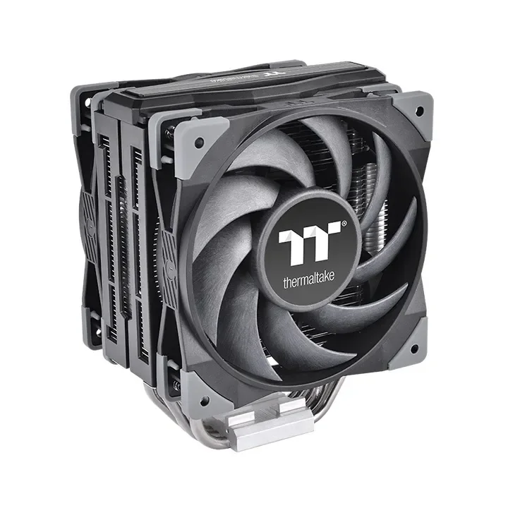 Thermaltake Toughair 510, 2x120 mm -prosessorijäähdytin, musta