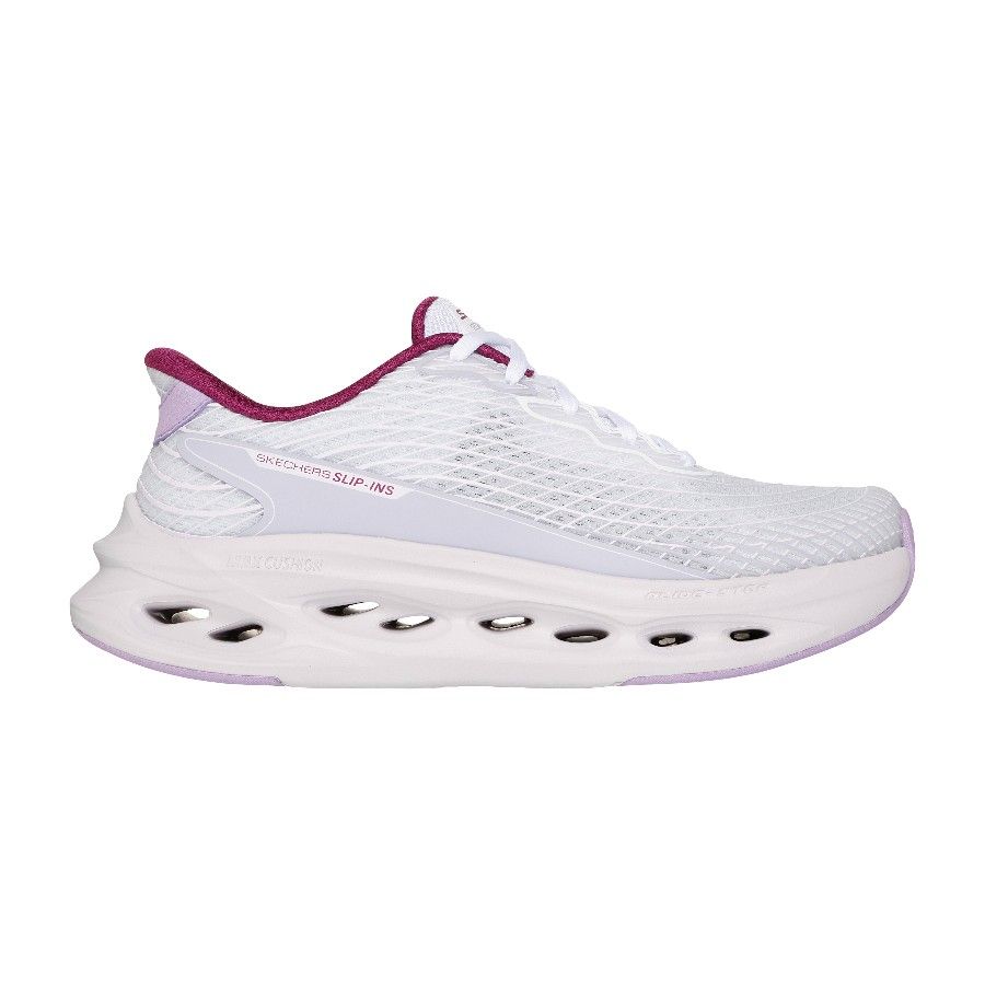 Skechers Max Cushioning Glide-Step - Sapphire, kengät, naiset, valkoinen