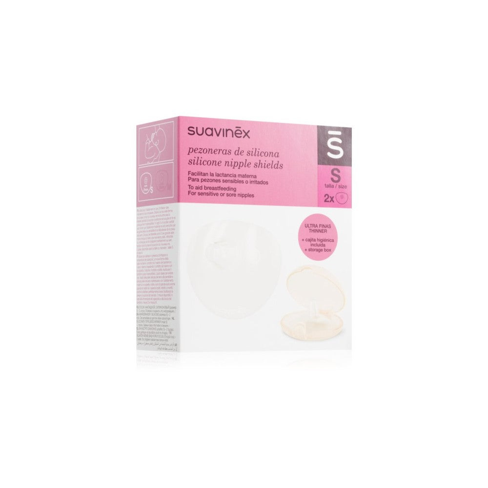 Suavinex Zero Zero Silikoniset nännisuojat koko S 21 mm 2 kpl