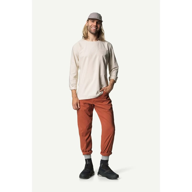 Houdini Cover LS Crew ShirtMen Foggy Mountain - XXL