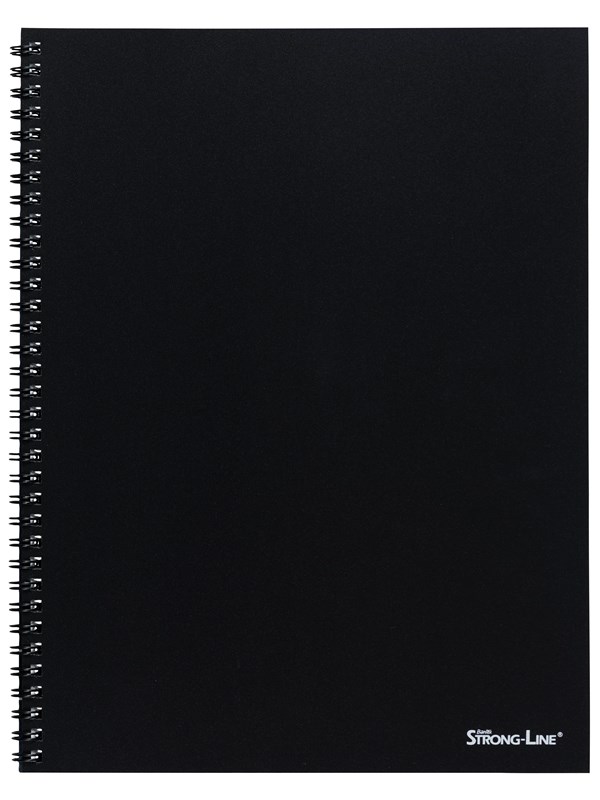 Bantex Strong-Line College Pad A5 Ruled Musta