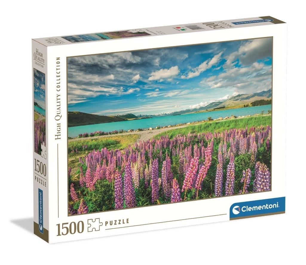 CLE palapeli 1500 HQ Lupiinit Tekapo-järvellä 31728