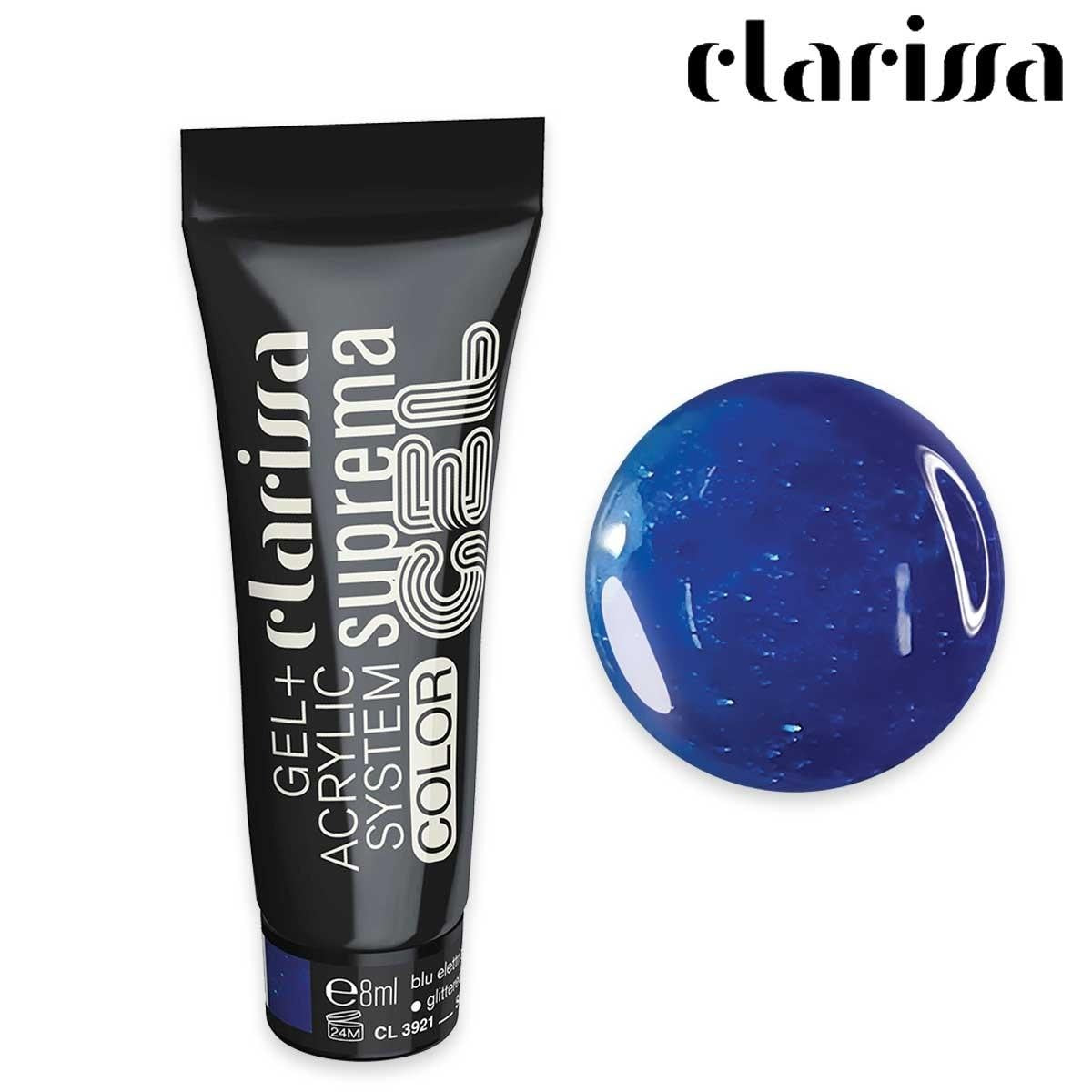 Clarissa Suprema Gel Väri Sähkönsininen Glitter 8Ml