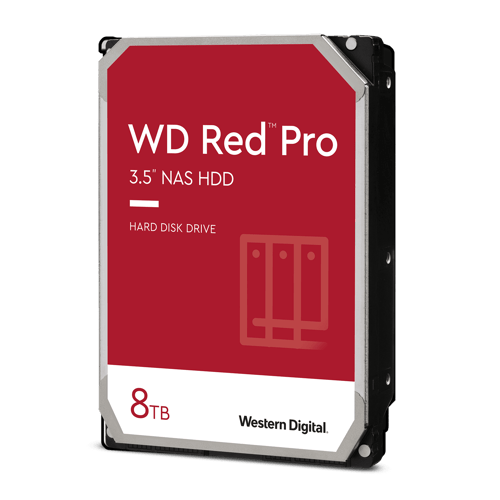 WD Red Pro - 8TB - Kovalevy - WD8005FFBX - SATA-600 - 3.5"