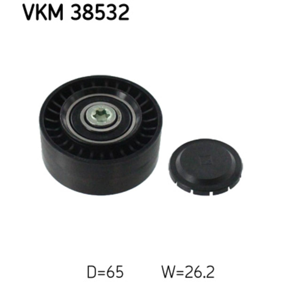 Ohjainrulla, moniurahihna SKF VKM 38532