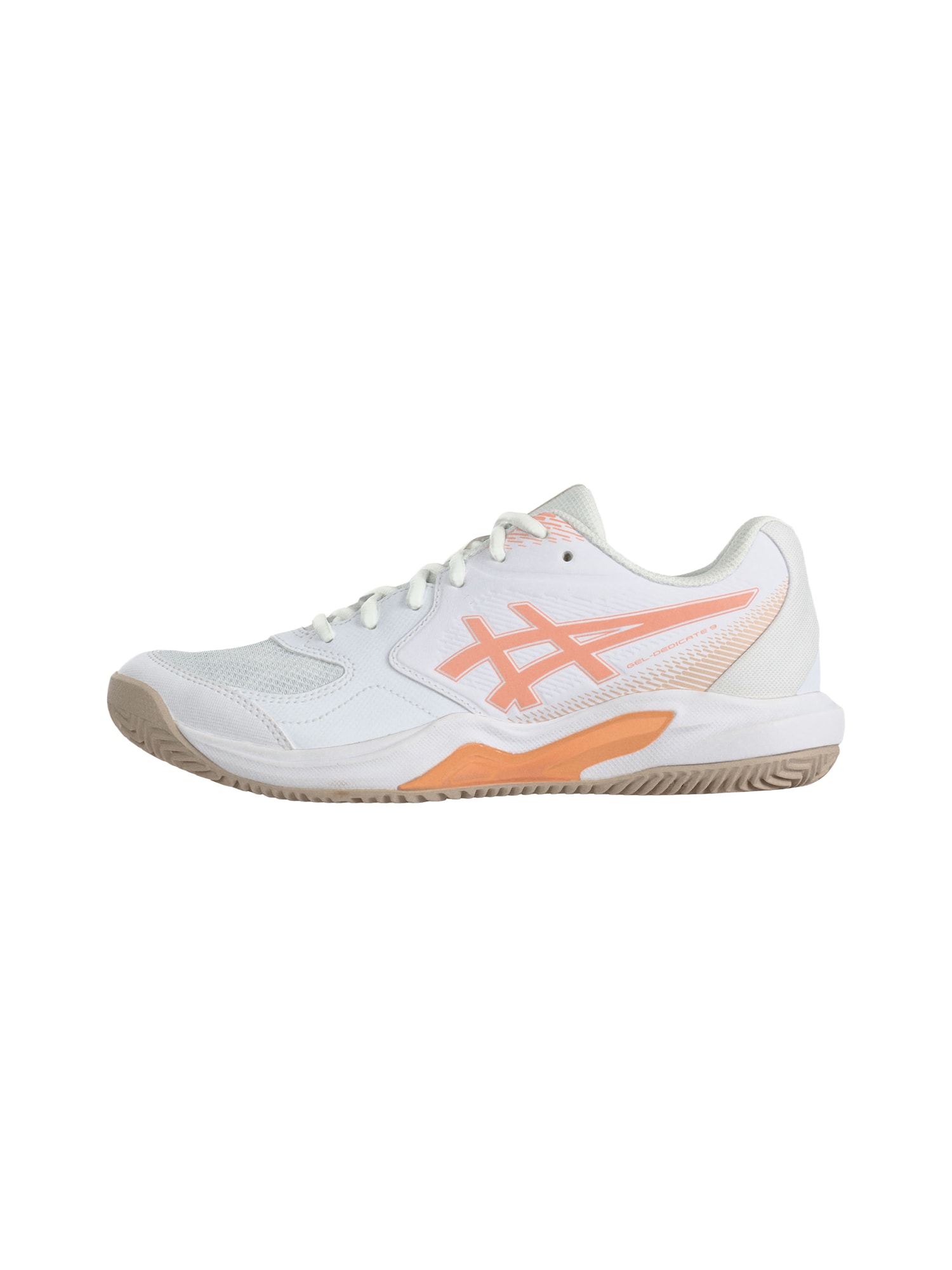 ASICS Urheilukengät 'Gel-Dedicate 9' lohi / valkoinen