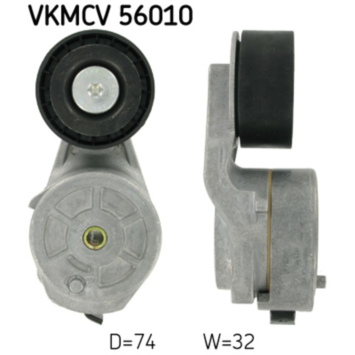 Kiristysrulla, moniurahihna SKF VKMCV 56010