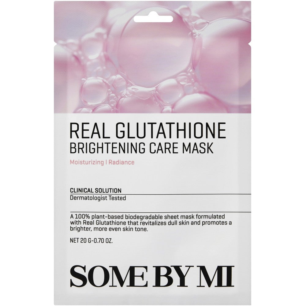 Some By Mi Clinical Solution Glutatione -kasvonaamio, joka kirkastaa ihonsävyä kankaasta 20 g