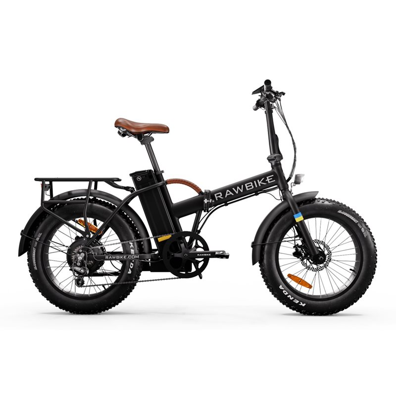 RAWBIKE Classic Sähkömopo Jet Black