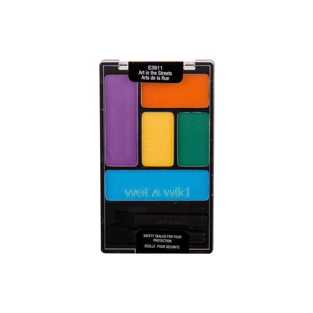 Luomiväripaletti Wet n Wild Väri Icon E3911 Art In The Streets 5 Shades 6 g