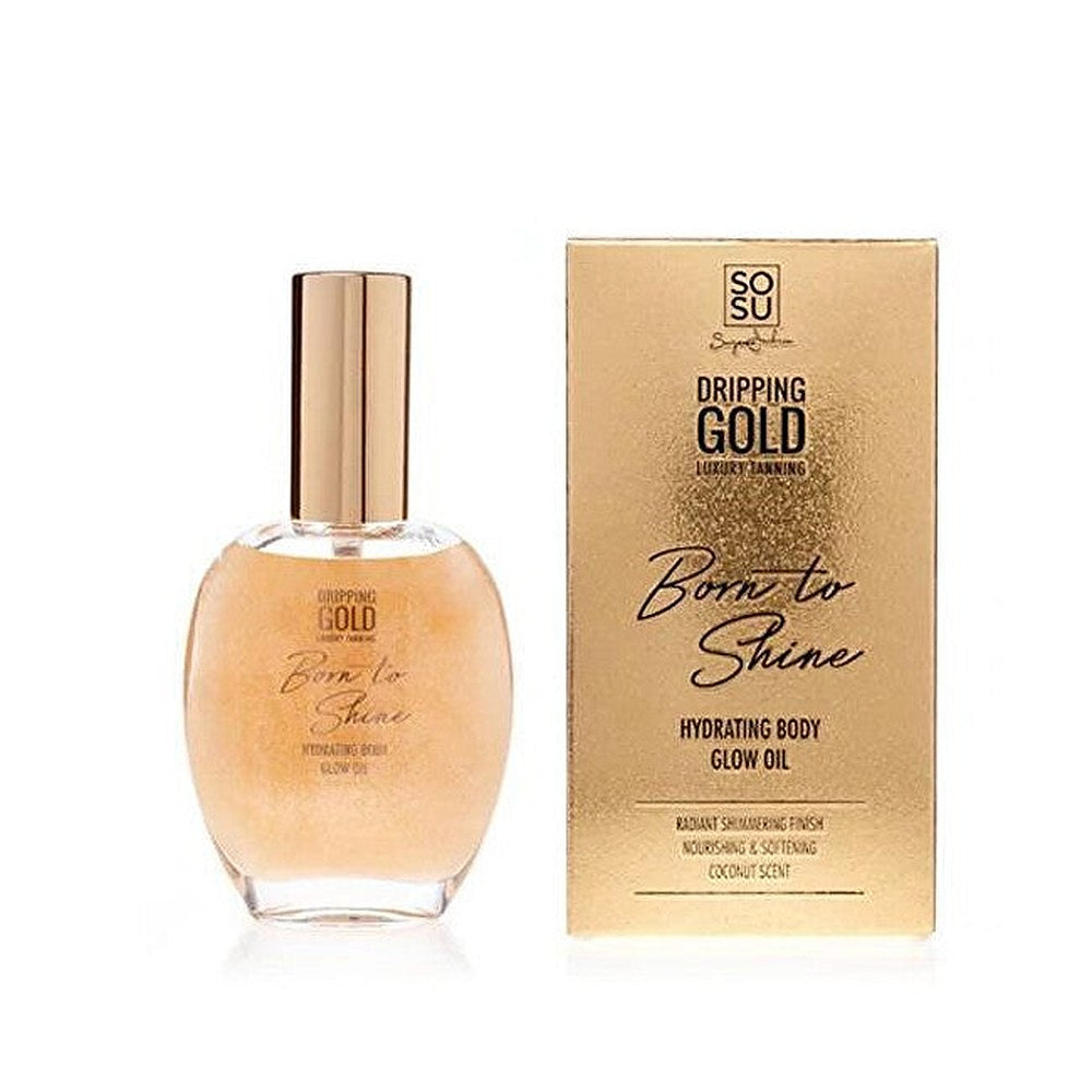 Dripping Gold Born To Shine Shining Body Oil Golden Color 55 ml