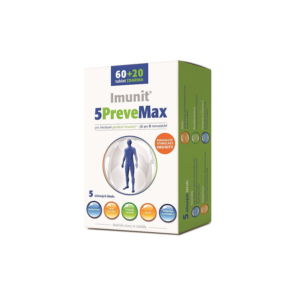 Simply you 5PreveMax Immuno Nucleotides + Betaglukaani 60 Kapselia + 20 Kapselia ZD ARMA