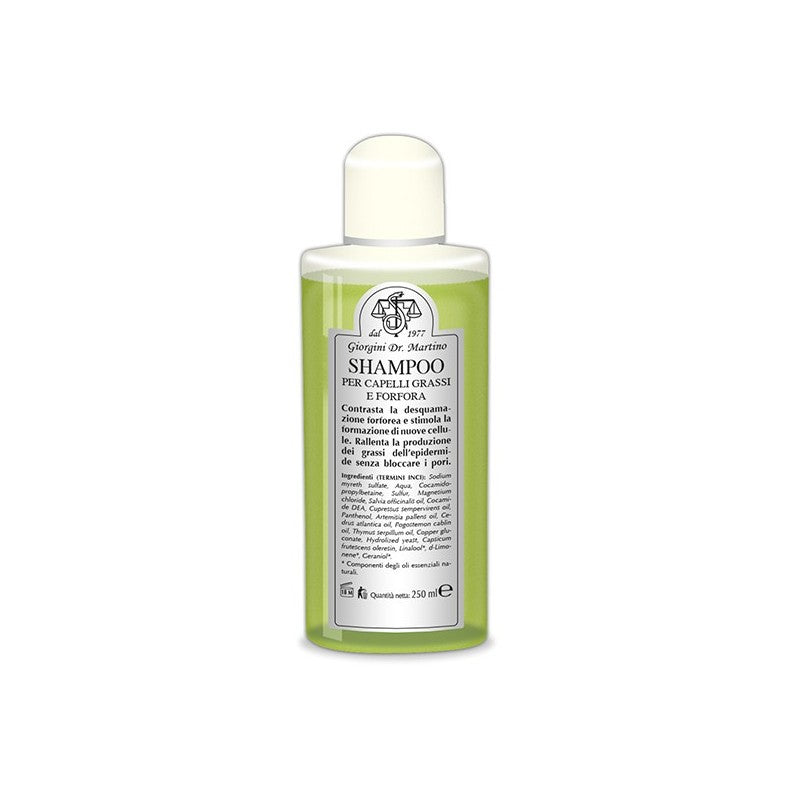 Dr Giorgini Shampoo Capelli Grassi Forfora 250 ml — Shampoo