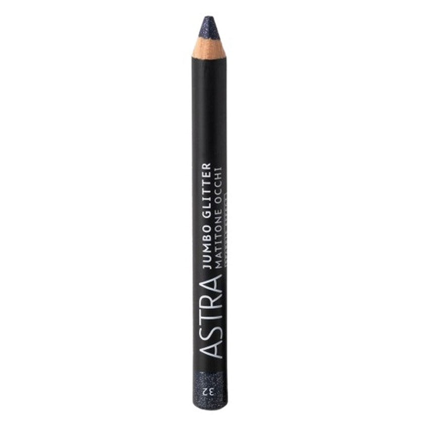 Astra Jumbo Glitter - Kaikkiin Käyttöihin Soveltuva Kynä - 32 Blue Sheen