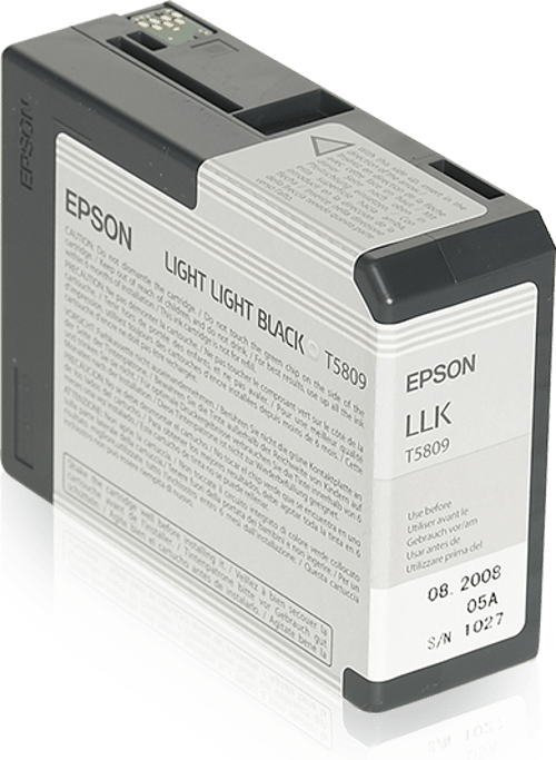 Epson Epson T5809 Mustepatruuna Vaalea Vaalea musta T5809 Vastaa: N/A
