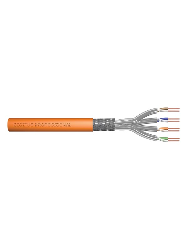 Digitus Bulkkikaapeli Ei Cat 7 100m Oranssi