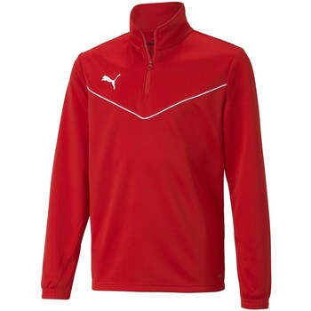 PUMA Urheilullinen collegepaita 'TeamRise' punainen / valkoinen
