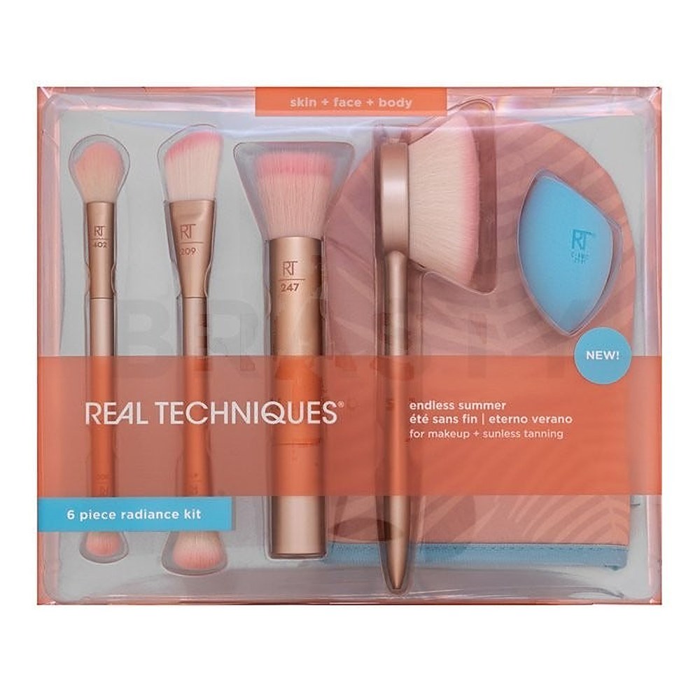 Real Techniques Endless Summer Glow Brush Kit — Set di pennelli