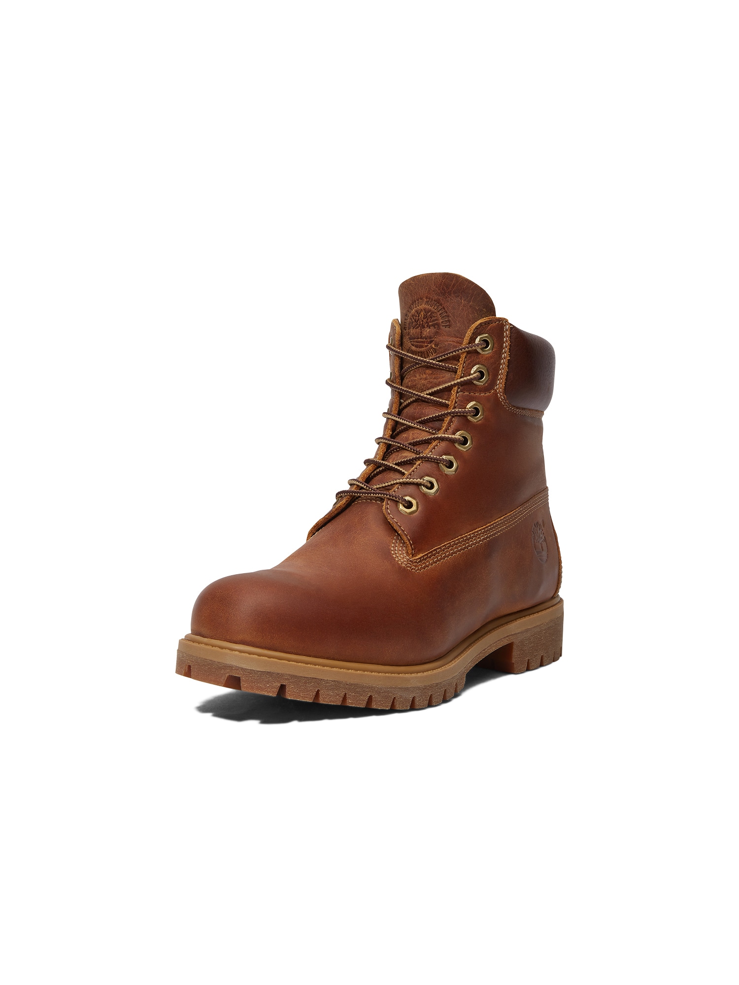 TIMBERLAND Nauhabootsit ruskea / ruosteenruskea
