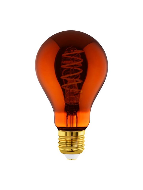 LED-lamppu E27 filament 4W 2000K kupari himmenetty