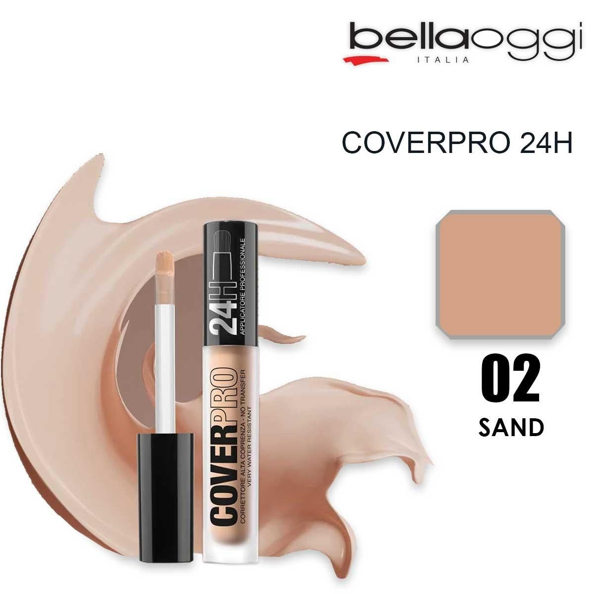 Bella Oggi Cover Pro 24H Peitevoide Korkea Peittävyys Sand