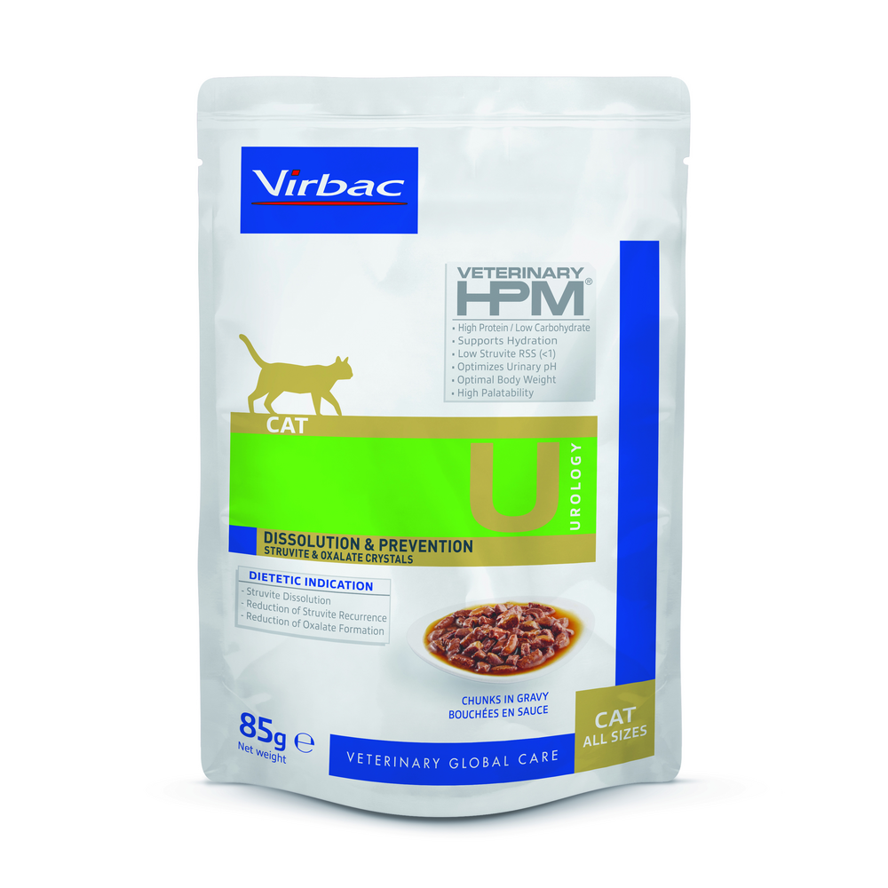 Virbac HPM Cat Struv Diss&prev.U2 WET 12x85 g