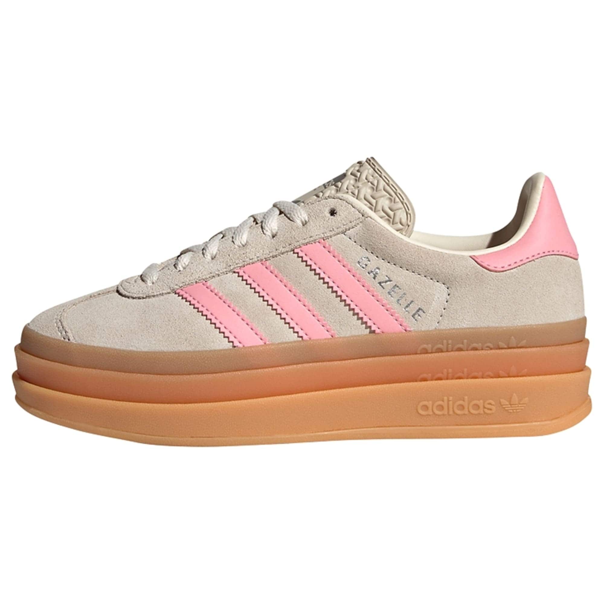 ADIDAS ORIGINALS Tennarit 'Gazelle Bold'  kivenharmaa / roosa