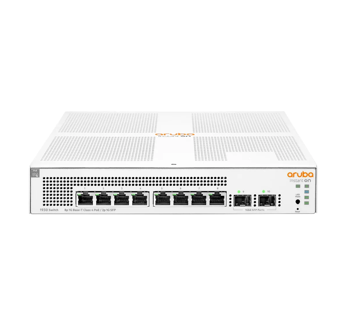 Hewlett Packard Enterprise Aruba Instant On 1930 8G Class4 PoE 2SFP 124W -kytkin