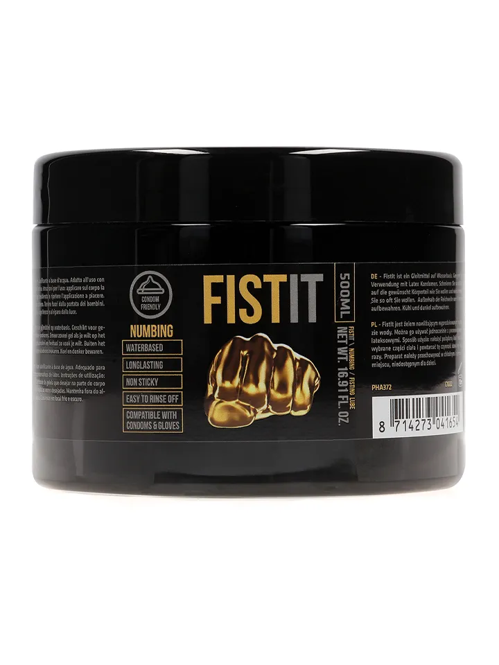 Fist It Numbing Water-based Lubricant 500 ml Liukuvoide anaali/fisting
