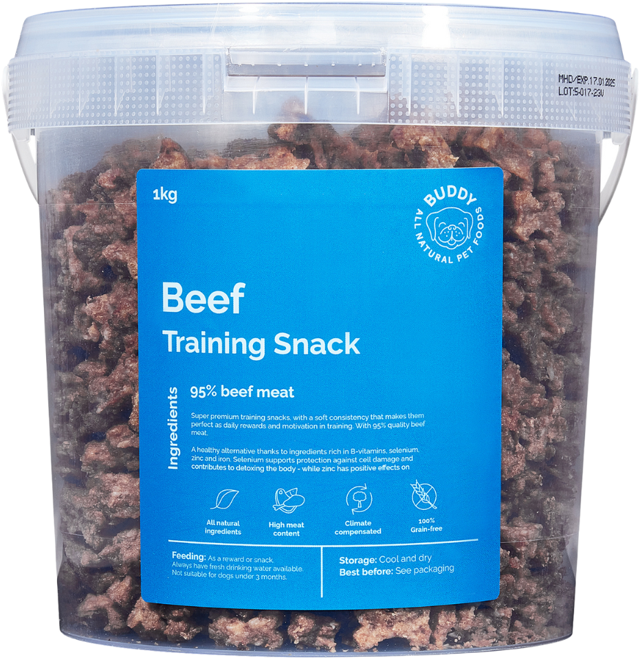 Buddy koulutusherkut, nauta 1 kg