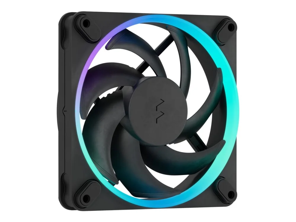 Fractal Design Momentum 12 RGB - Sisäosa tuulettimella - 120 mm - musta (3 kpl)