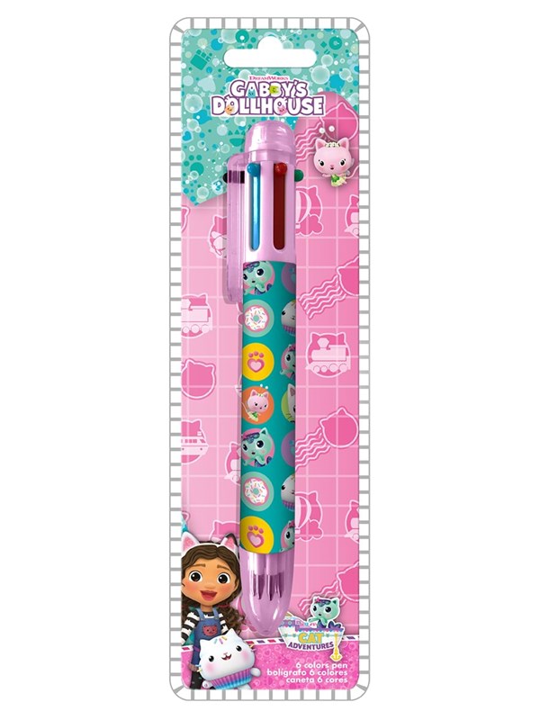 Euromic GABBY'S DOLLHOUSE 6-colour pen