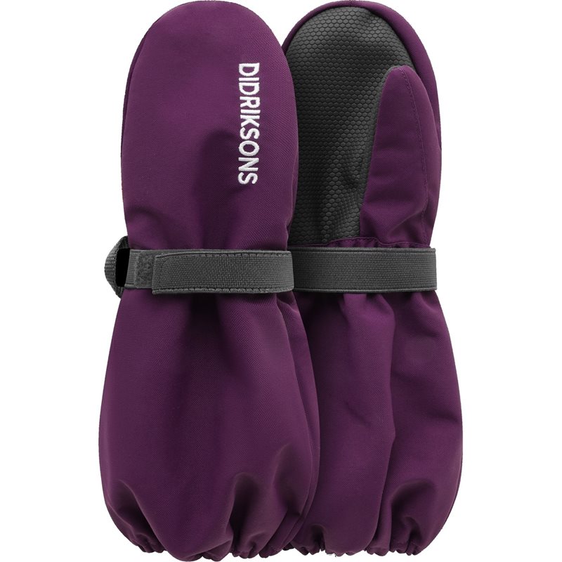 Didriksons Biggles Kids' Mittens Northen Purple - 0-2Y