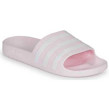 ADIDAS ORIGINALS Pistokkaat 'Adilette Aqua' pastellinpinkki / valkoinen