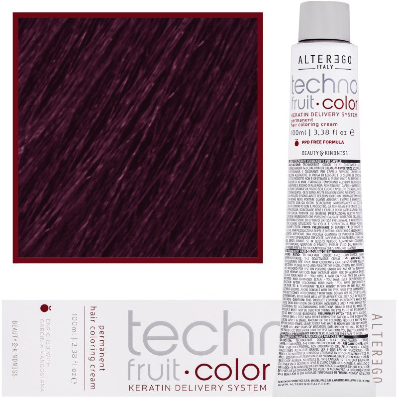 Alter Ego Technofruit Color puolipysyvä hiusväri, 100 ml 6/26