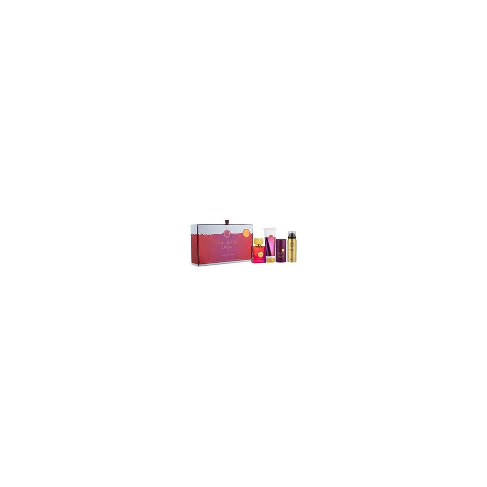 Armaf Club De Nuit Untold -lahjasetti EDP 105 ml, vartalovoide 100 ml, deodorantti 75 g ja vartalosuihke 50 ml - 105 ml