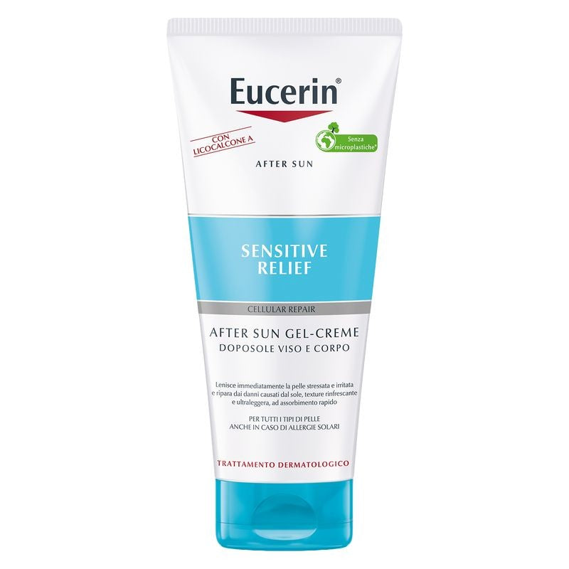 Eucerin After sun geelivoide kasvoille ja vartalolle - 200 ml