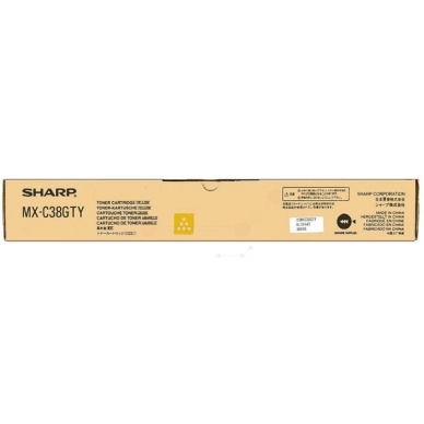 Sharp Värikasetti Keltainen 10k - Mx C382