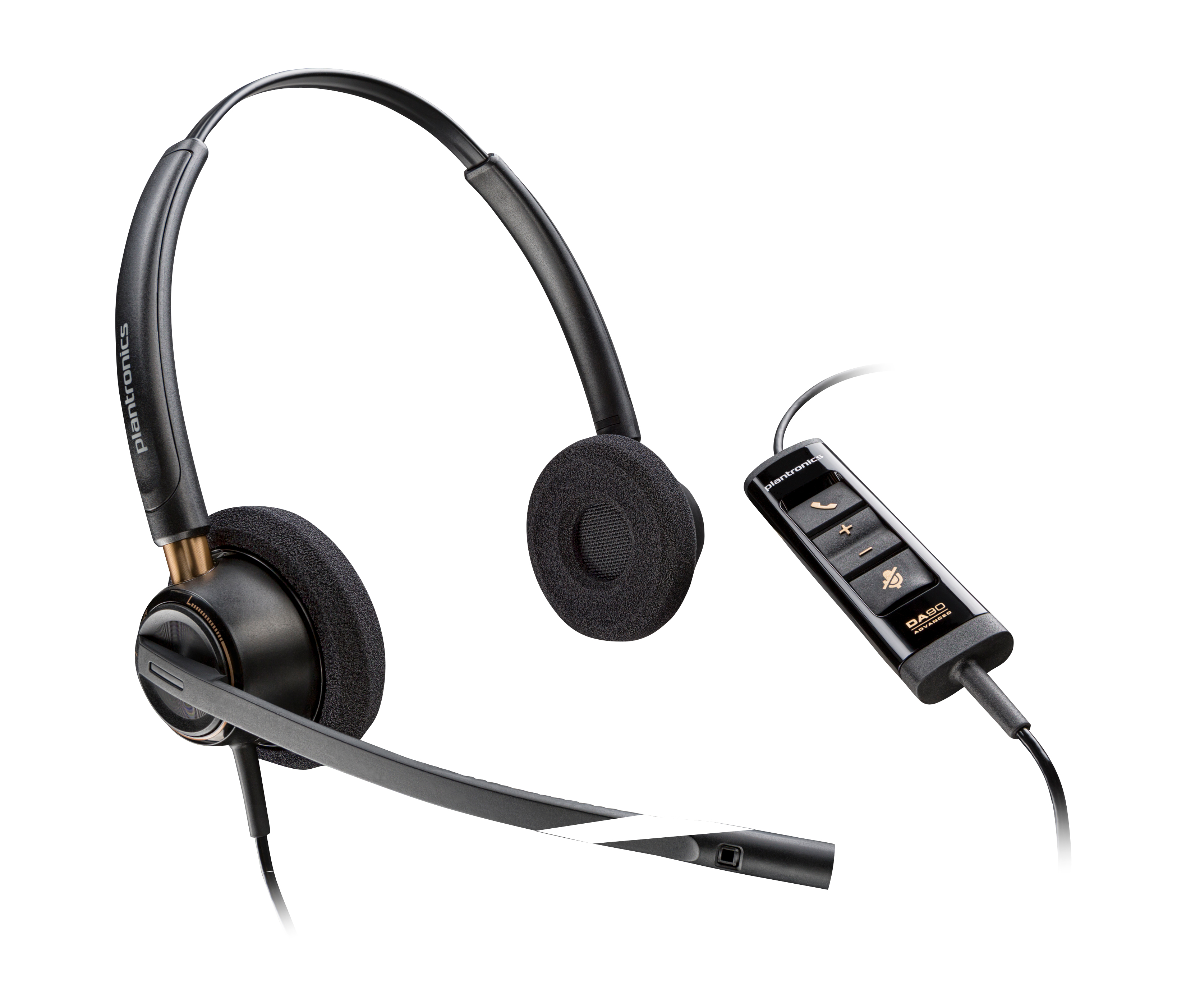Poly EncorePro 525-M | On Ear headset | Microphone | Active noisereduction