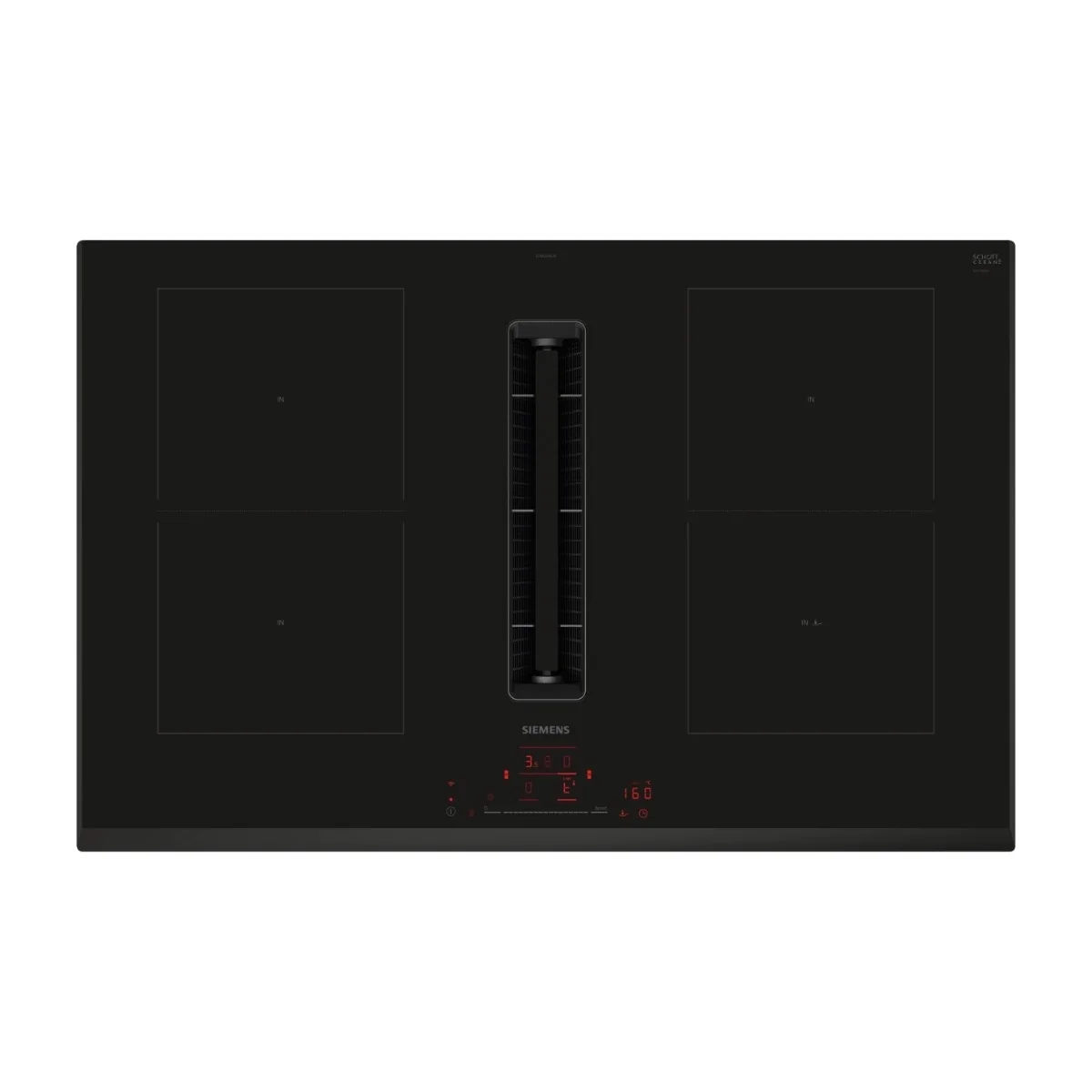 Siemens iQ500 ED851HQ26E -induktiotaso liesituulettimella